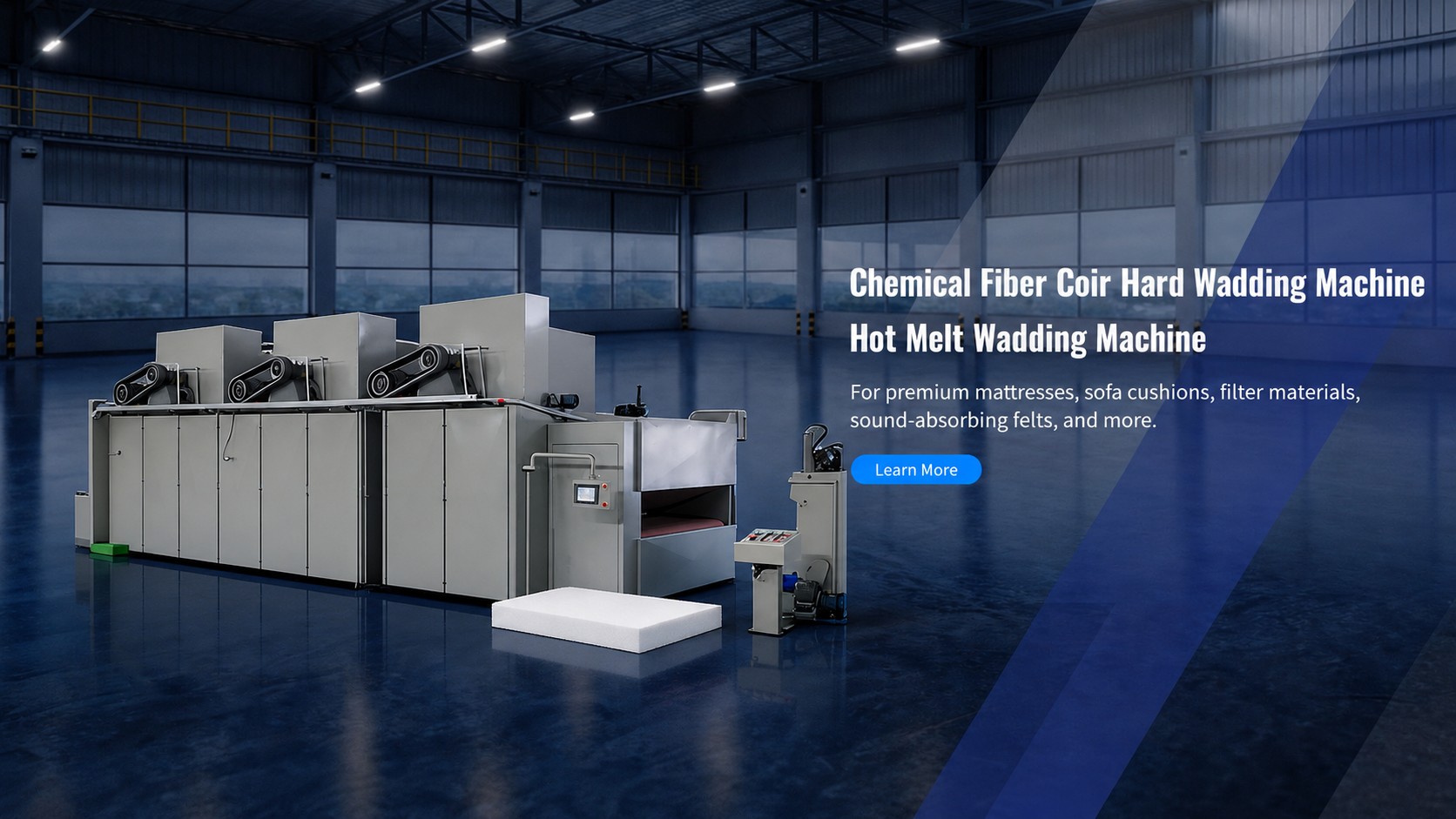 Nonwoven machinery equipment production line